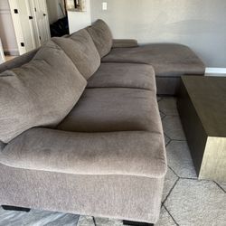 Living Spaces Sectional Couch