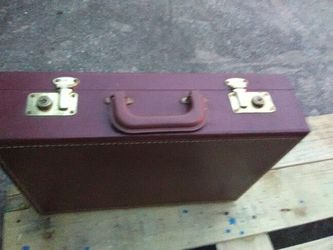 Brown brief case