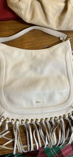 Ralph Lauren RLL Fringe Hobo Bag