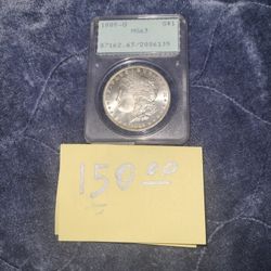 1885 O Morgan Dollar Ms63