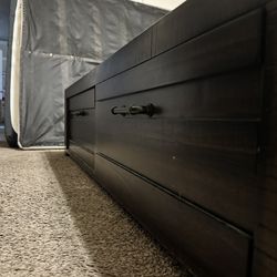 Queen Bed Frame With Drawers