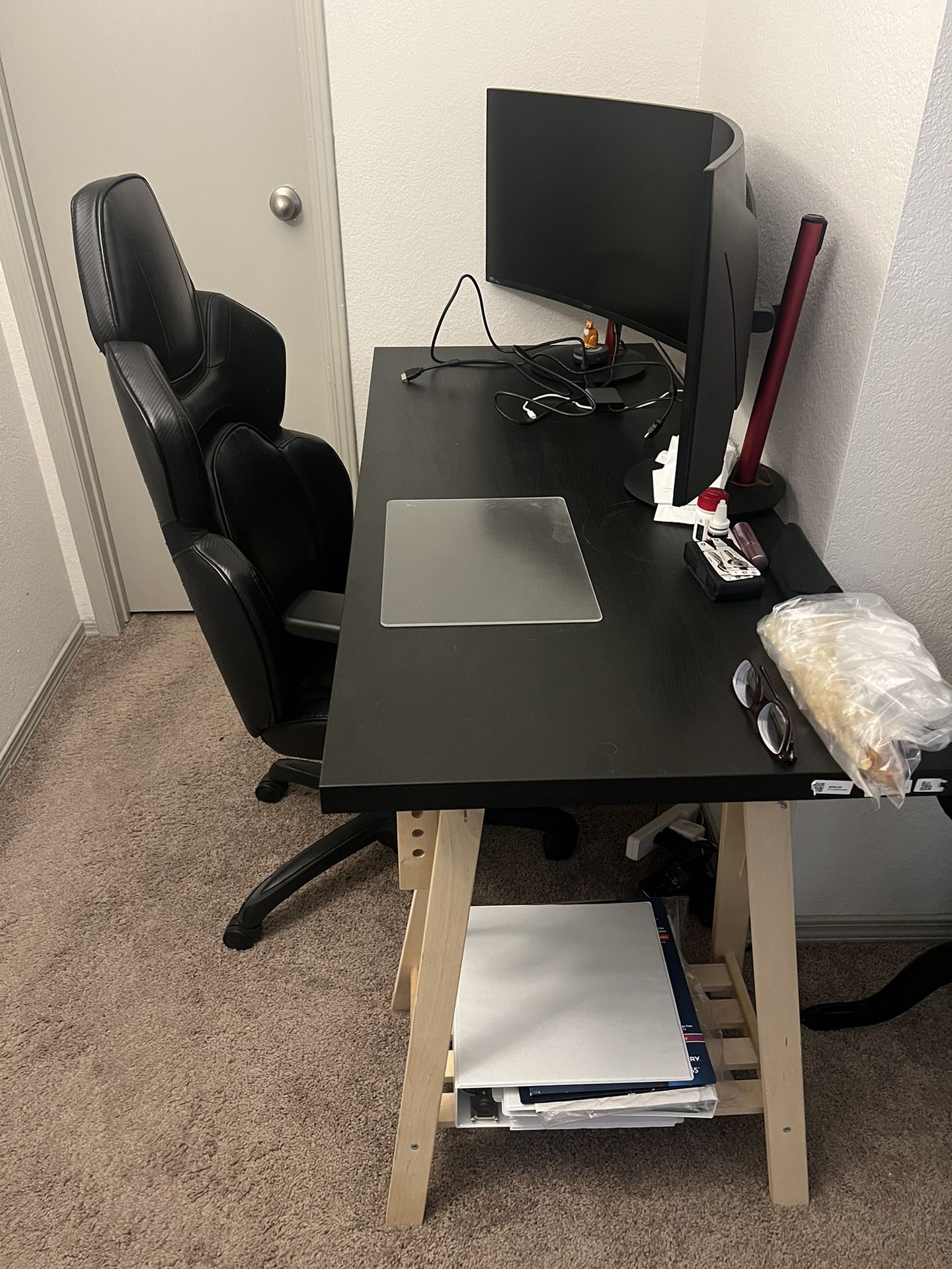 IKEA Desk LAGKAPTEN MITTBACK