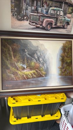 R.Boren Oil Painting