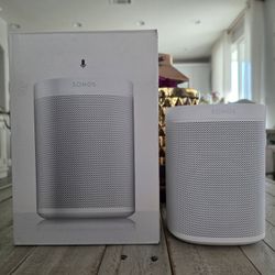 Sonos One A100 Smart WiFi Speaker - White w/box - In Great Condition