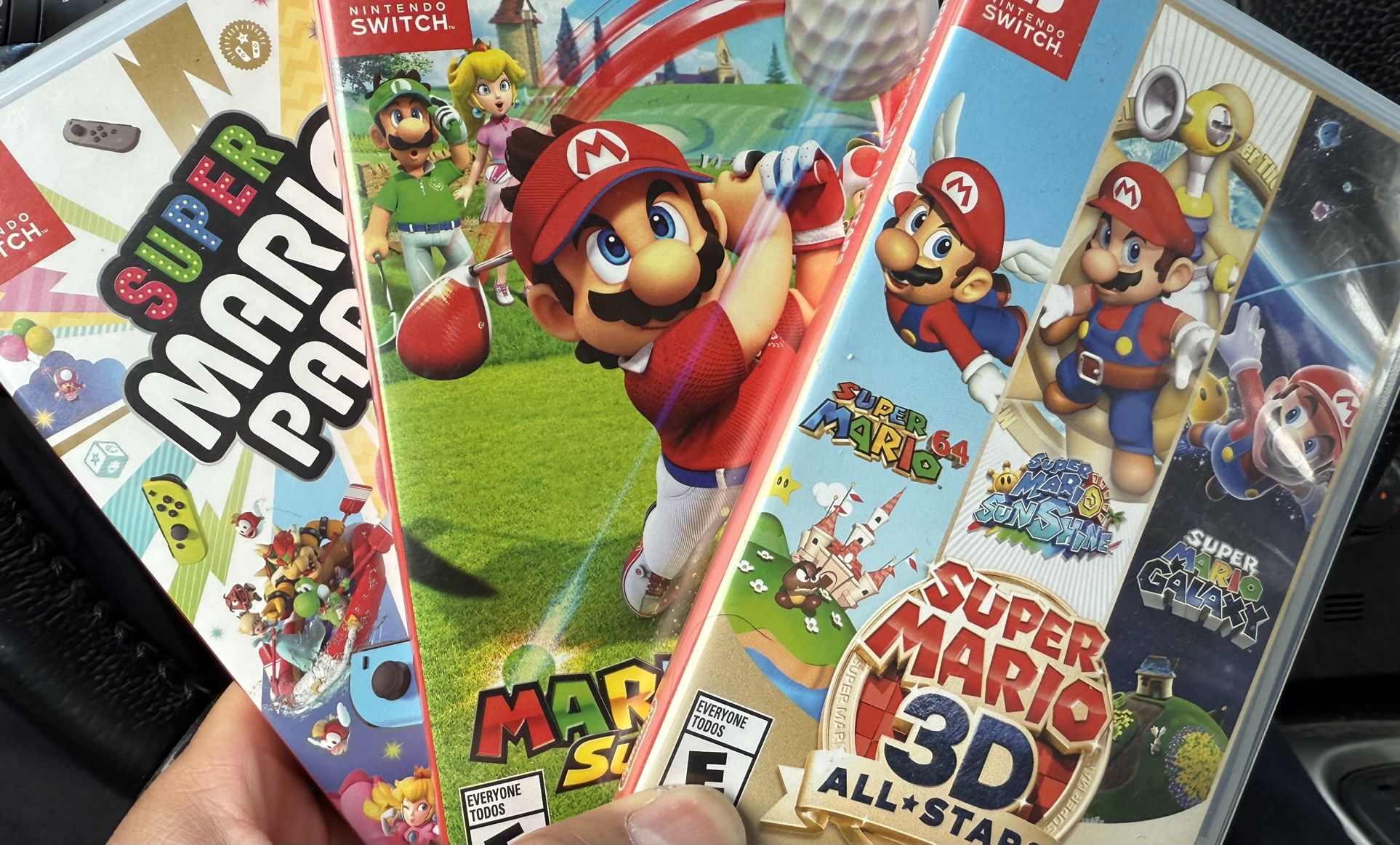 Read Description Nintendo Switch Super Mario 3d All Stars Mario Party Golf Super Rush