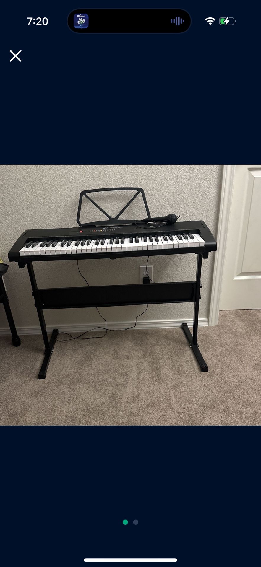 61 Key Digital Electronic Keyboard Piano