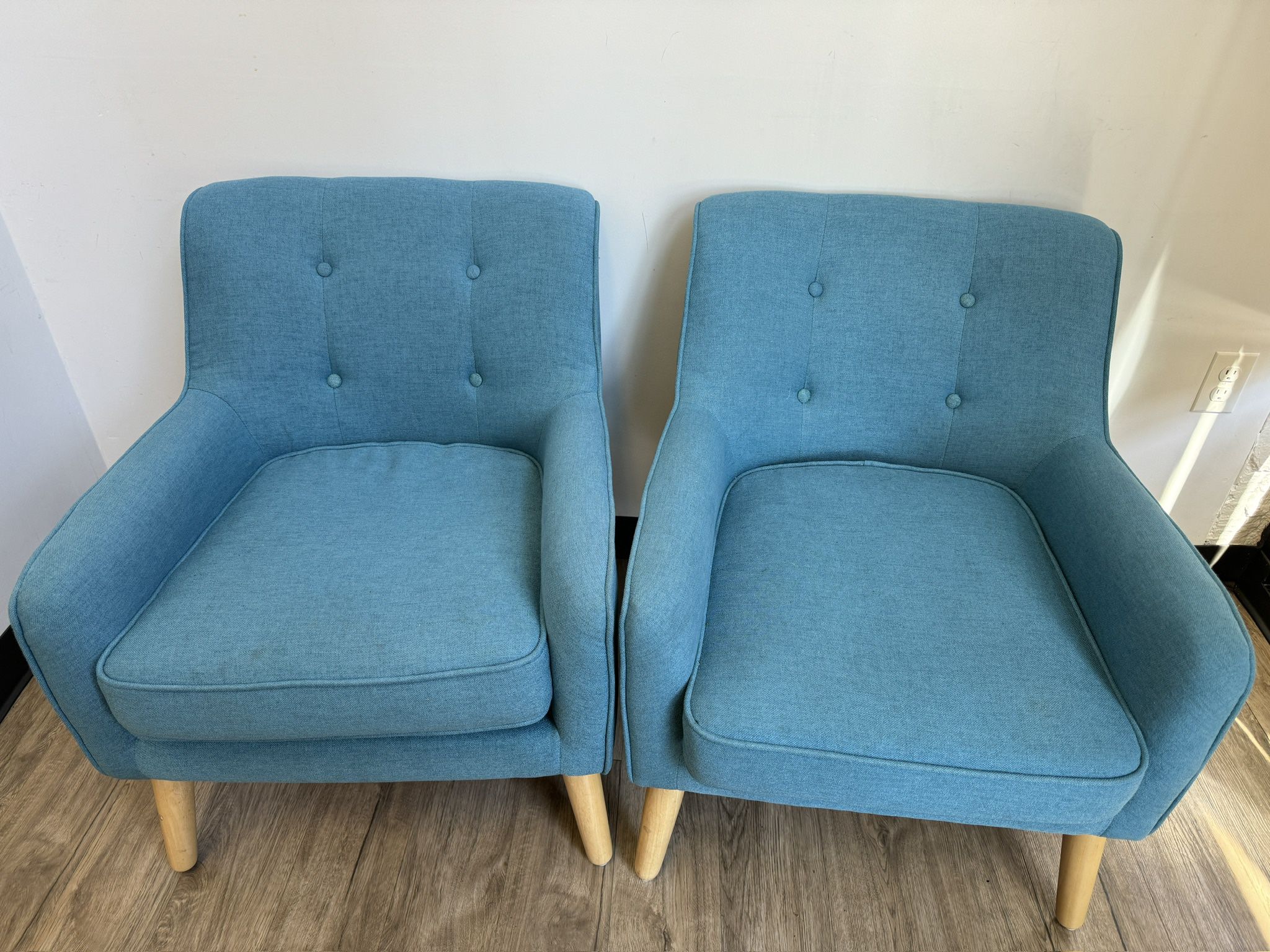 Upholstered Armchairs (set of 2)