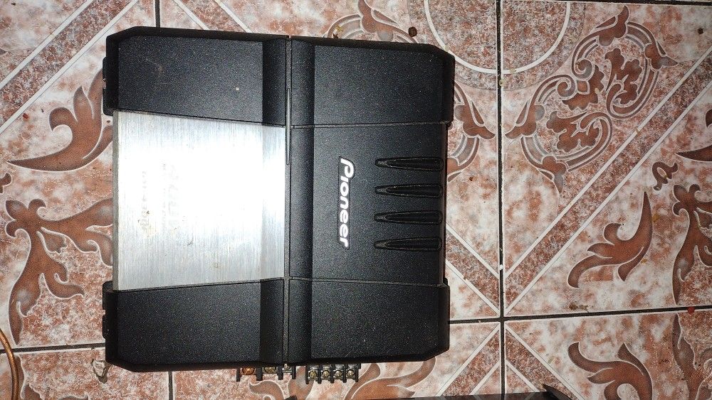 Pioneer Audio Amplifier $300 Or Best Offer For 800 Watt Old School $200 Or Best Offer For $400 Watt Amplifier $175 For Ssl...$100 For Jensen