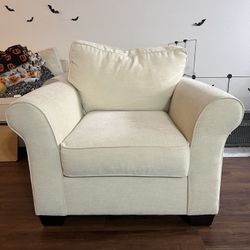 White Pottery Barn Arm Couch