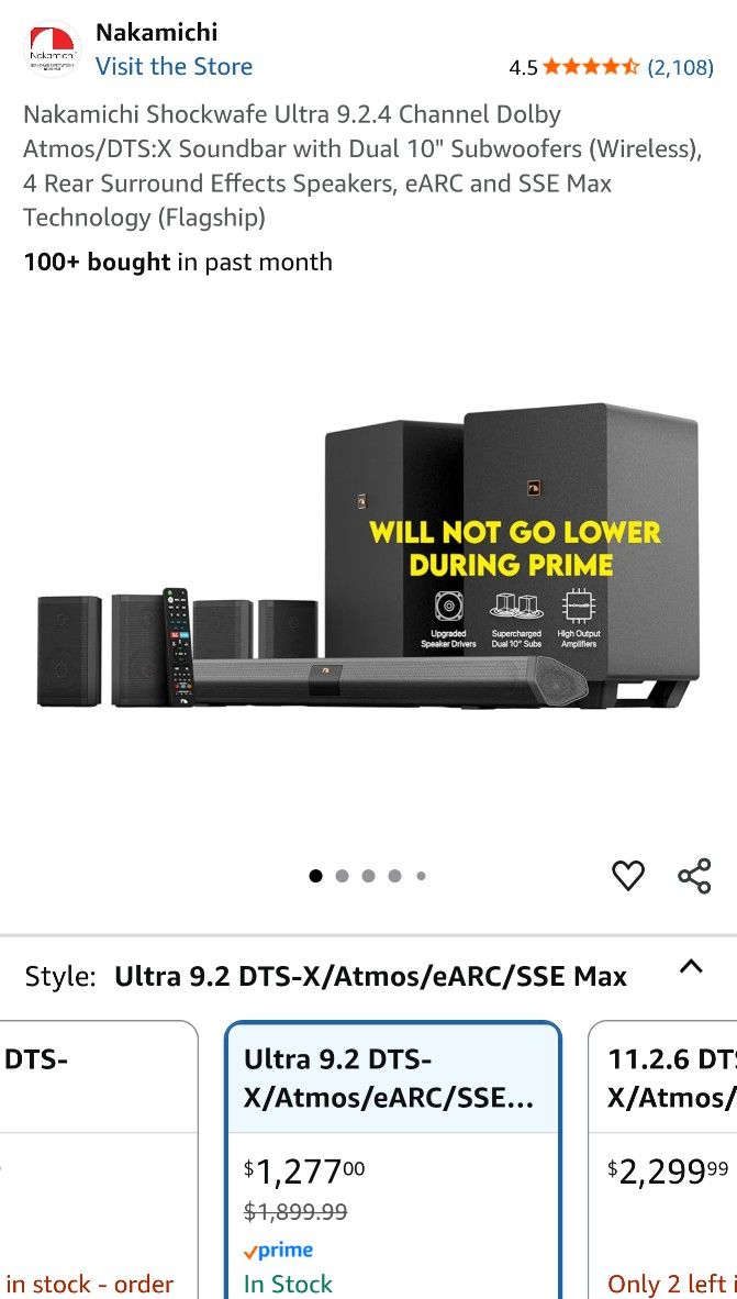 Nakamichi Shockwafe 9.2.4 eARC