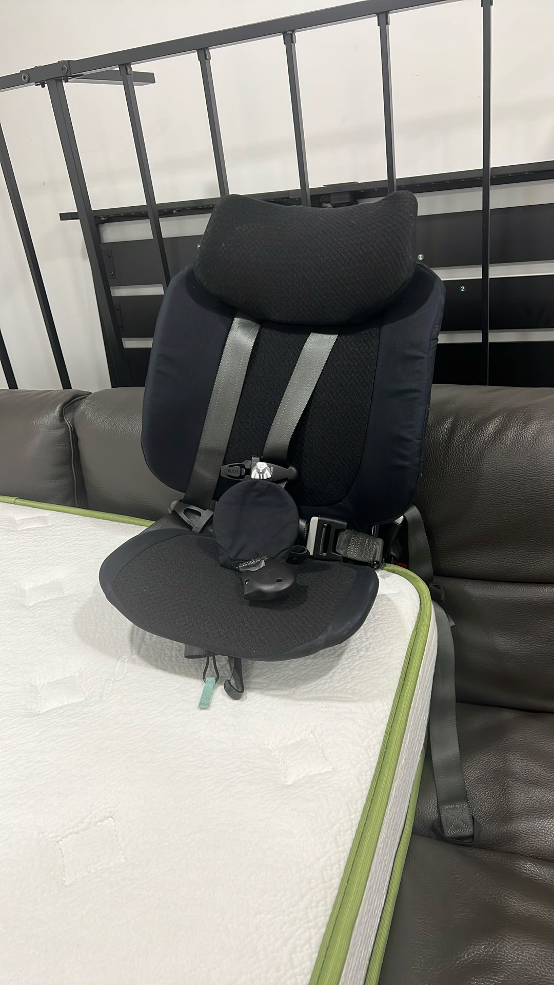 Wayb Travel Car Seat With Carrying Bag Lightweight Portable Foldable Perfect For Airplanes Ride shares And Road trip 