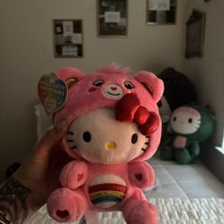 Care Bear Hello Kitty Plushie 