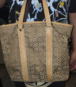 Y2k large coach bag