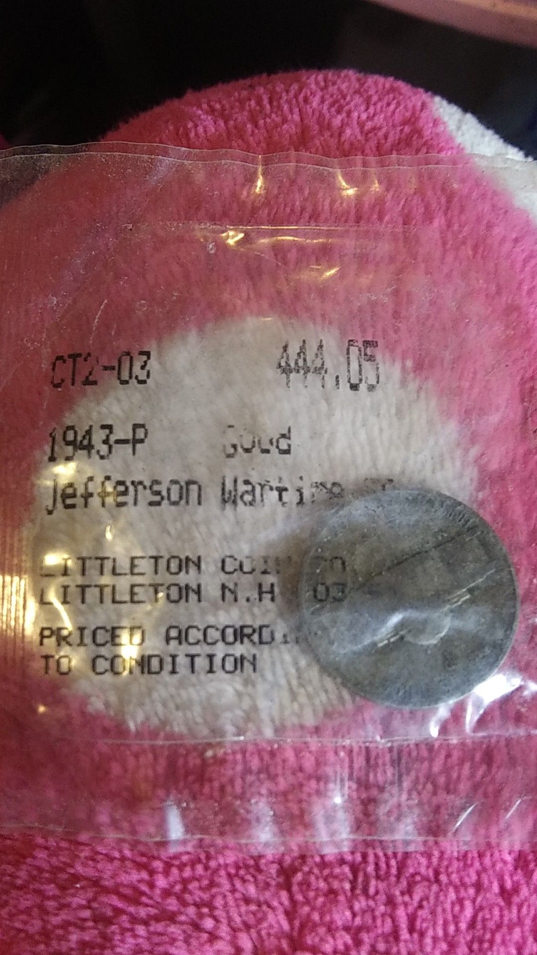 Make me a reasoniable offer.1943 p nickel