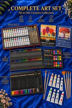 Complete Art Set All-in-One Creative Collection