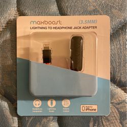 Lightning To Headphone Jack Adapter
