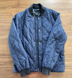 Blue Bomber Jacket - Banana Republic