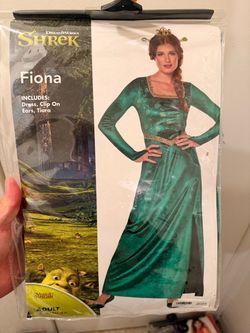 Princess Fiona Adult Costume Size Small for women