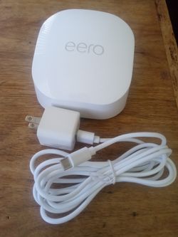 EERO 6+ PLUS R010001 DUAL BAND MESH  WI-FI ROUTER 2 PORT 1500 ft