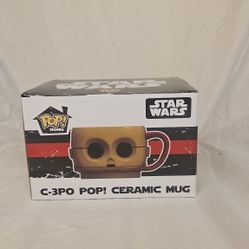 Funko Pop Home Starwars C-3PO Pop! Ceramic Mug 