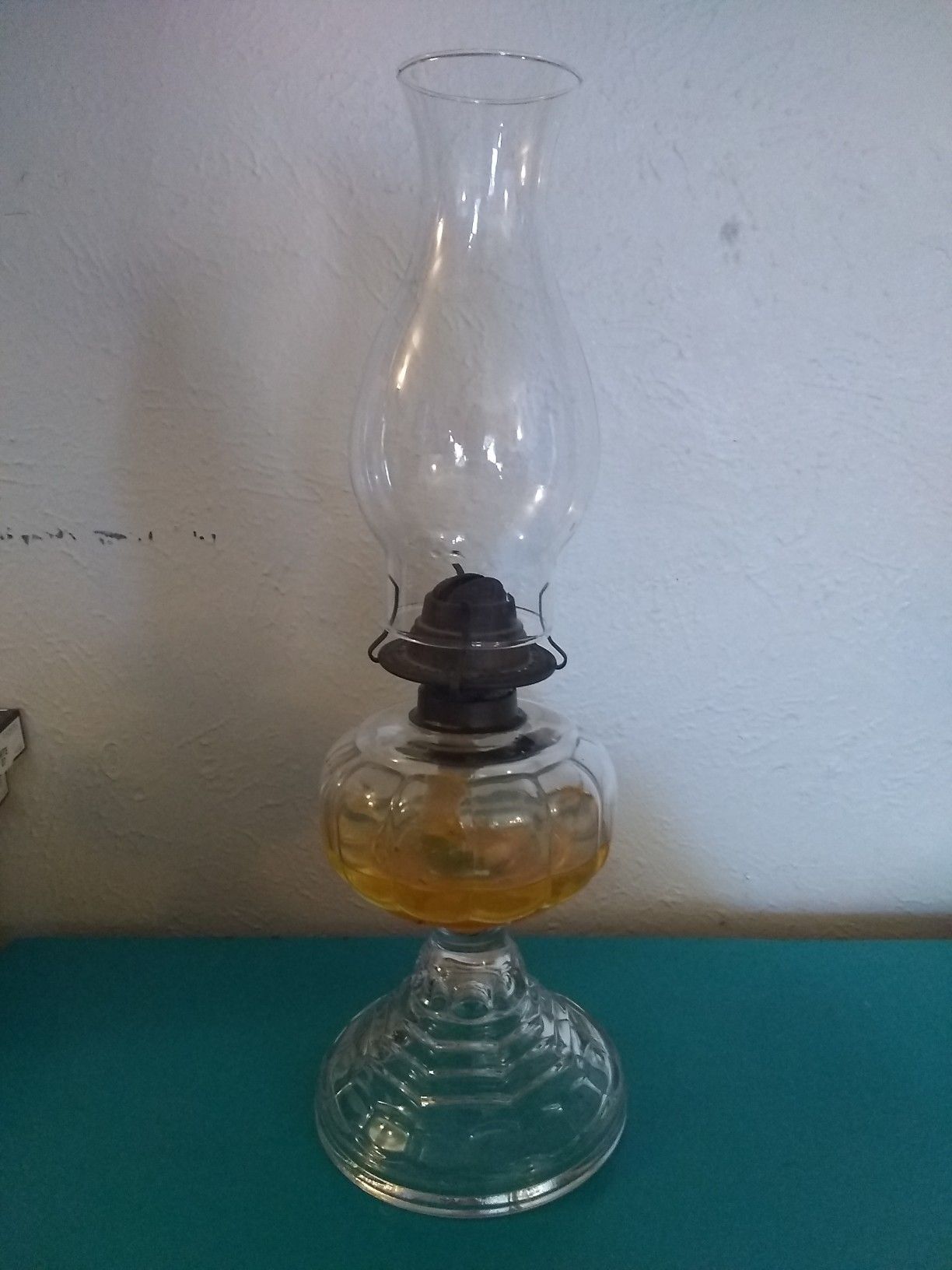 Vintage carosen lamp