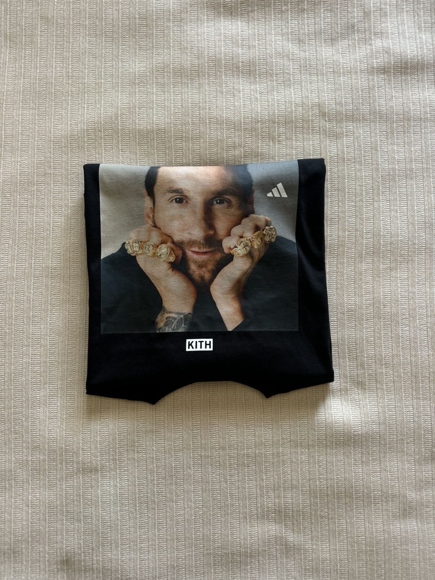 KITH & Messi For adidas Football Graphic T-shirt Size Large - IN HAND