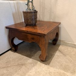 Small asian side table