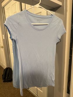 Light blue tee