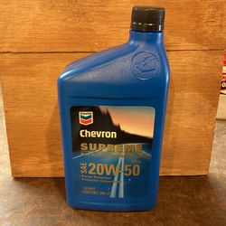 Chevron Supreme Motor Oil