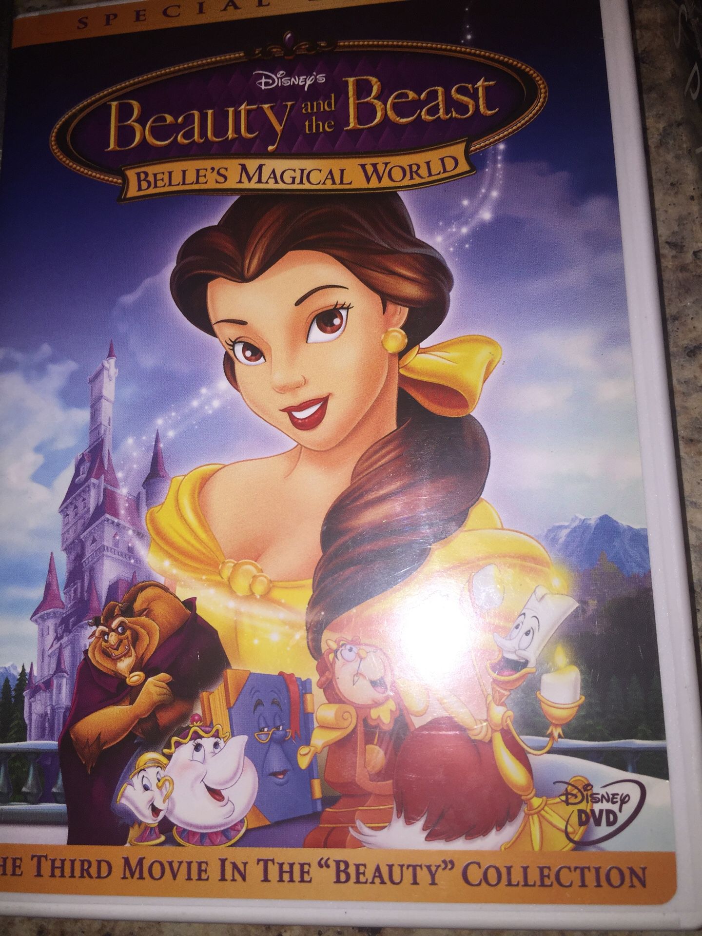 BEAUTY AND THE BEAST Belles Magical World DVD
