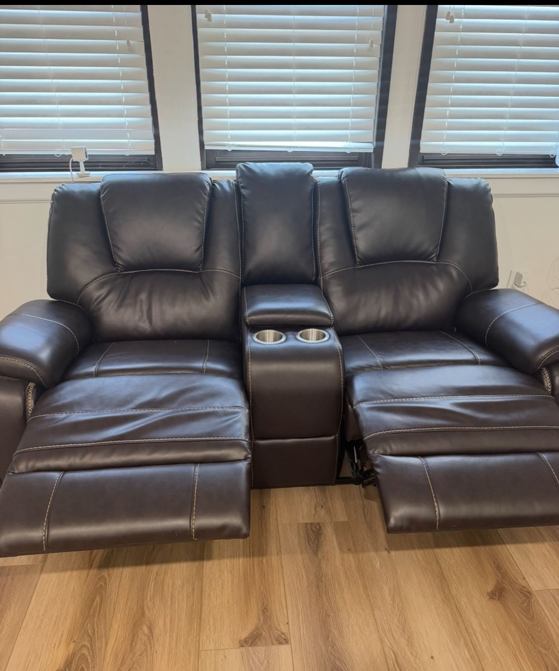 Recliner Leather Sofa 