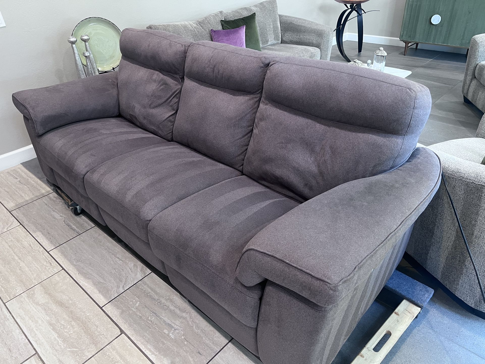 Motorized Reclining Couch & Loveseat