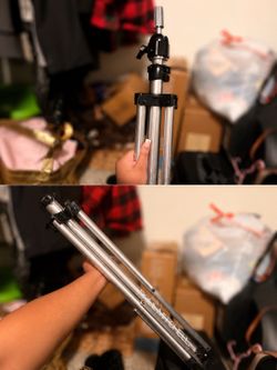 Paul Mitchell Metal Tripod + 2 Mannequins Bundle
