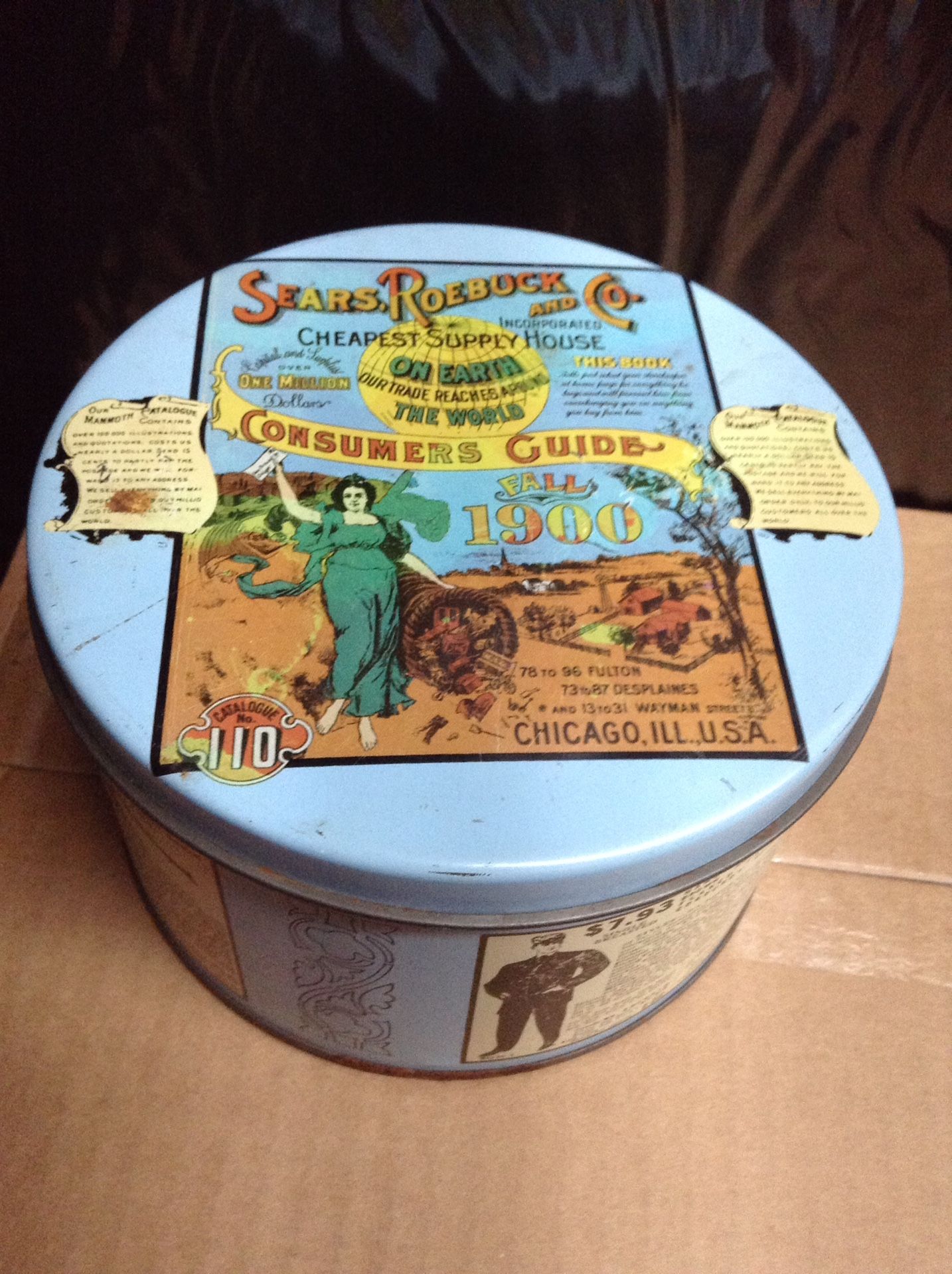 Sears Roebuck Mr Coffee Collector Tin Limited Edition