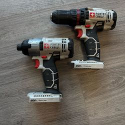 Porter Cable Drill Combo Set 