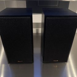 Klipsch Starter Home Theater System 2 Bookshelf’s, Subwoofer And Amplifier 