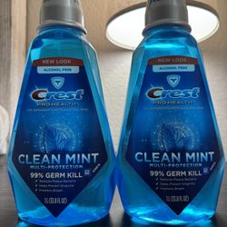 Crest Pro-Health Multi-Protection Alcohol-Free Mouthwash - Clean Mint
