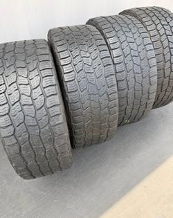 35x12 50R20 LT All Terrain Cooper Brand tires usadas en perfecta set of (4)