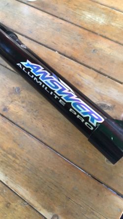 Answer aluminum pro bmx fork for 24 inch