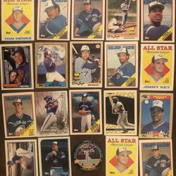 20 Vintage Toronto Blue jays Mixed Years Lot - All Are In G-VGC