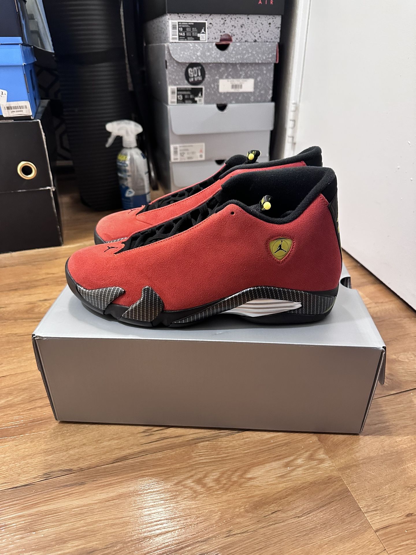 Jordan 14 Ferrari Size 12 Straight From Nike With Receipt. Meet Up Only