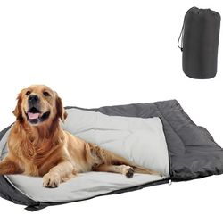 Dog Sleeping Bag Pet Camping Bed Warm Portable Outdoor Dog Bed
