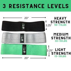 Cable bands set &Booty bands set Bundle 