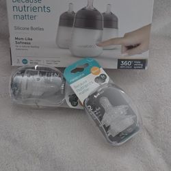 Baby Bottle And Nipples 