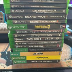 Used Xbox One Games. 120 OBO. Zelle Or Cash Only