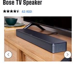 Bose TV Speaker Open Box 