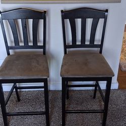 Two bar chairs