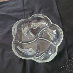 Vintage American Clear Glass Serving Platter