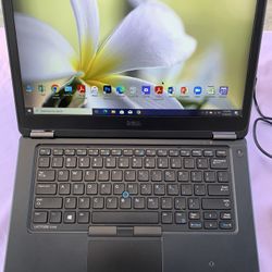 i5..DELL  LATITUDE-E-7450 ULTRABOOK …8 GENERATION…ADOBE ACROBAT PRO 2021, 260 GB M-SATA …16.00 GB -RAM .  Fully Loaded and  READY FOR CLASSES  ON LINE