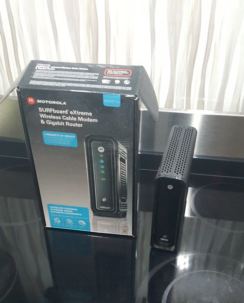 Cable Modem and Wireless Router